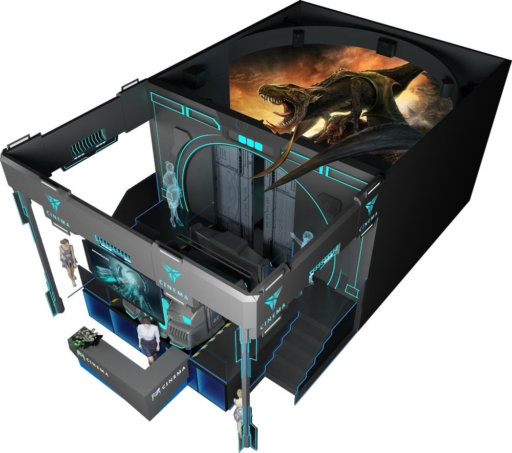 Virtual Reality 4D 5D Cinema